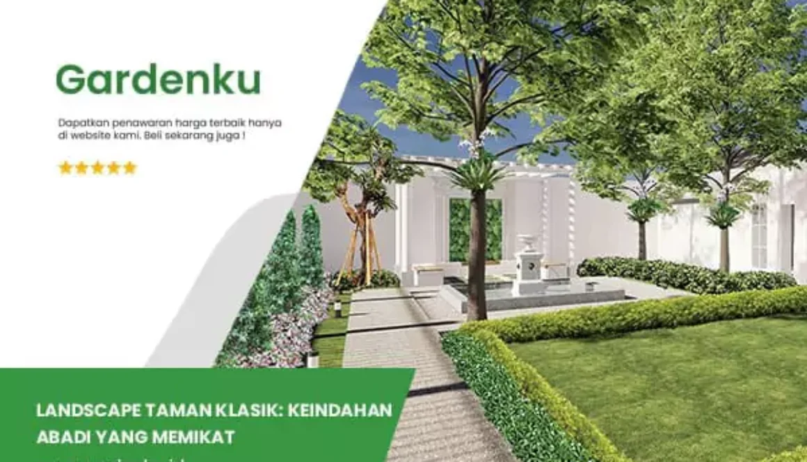 landscape taman klasik