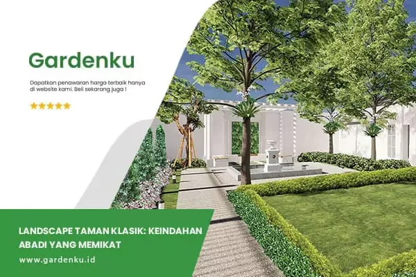 landscape taman klasik