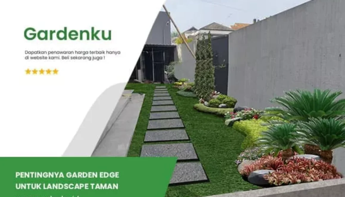 garden edge untuk landscape taman