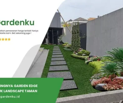 garden edge untuk landscape taman
