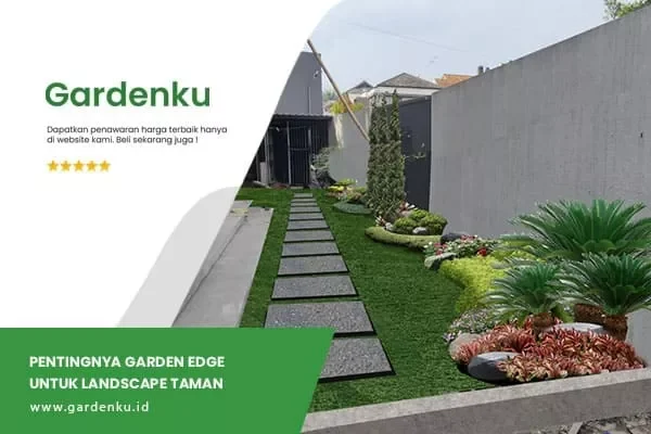 garden edge untuk landscape taman