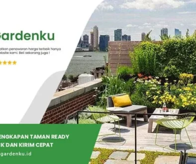 perlengkapan taman ready stock