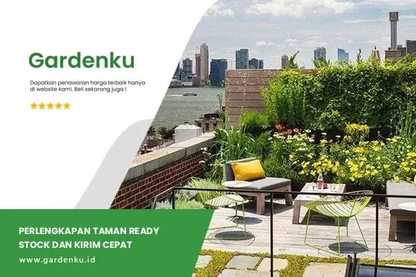 perlengkapan taman ready stock