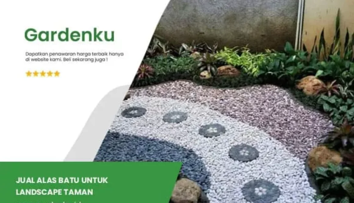 Jual Alas Batu untuk Landscape Taman
