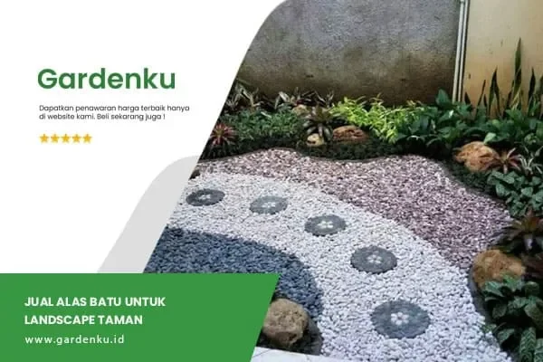 Jual Alas Batu untuk Landscape Taman