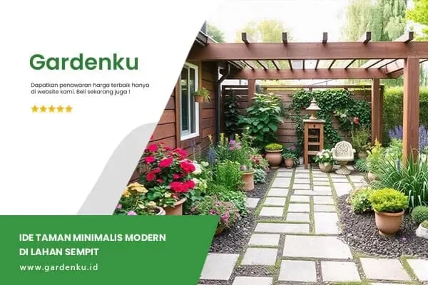 ide taman minimalis modern