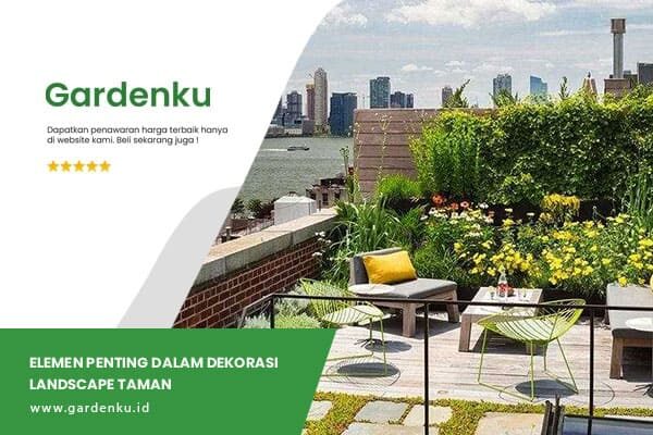 dekorasi landscape taman